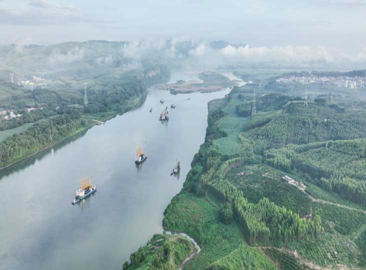 柳江红花枢纽至石龙三江口II级航道工程航道整治施工No.6标段